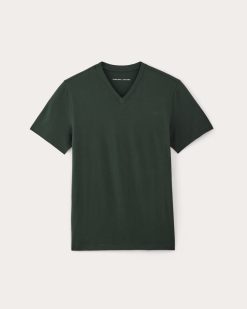 Alternative view of The Essential Organic V-Neck Tee | Scarab