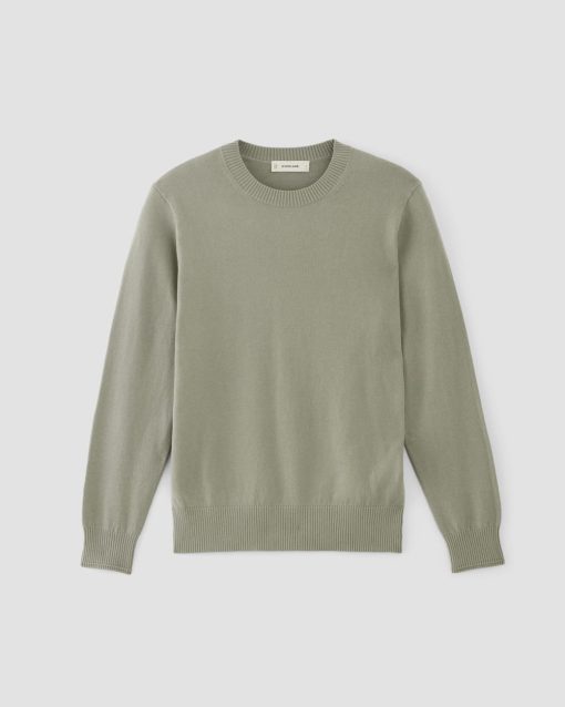 Alternative view of The No-Sweat Sweater | Uniform | Sage Green