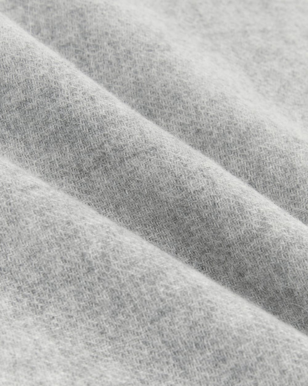 The Feather Cashmere Bandana | Heathered Grey - Image 4