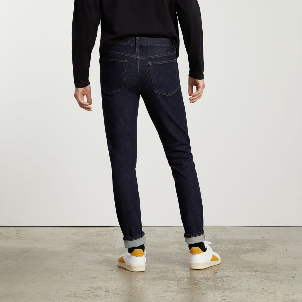 The Slim 4-Way Stretch Organic Jean | Uniform | Medium Indigo - Image 2