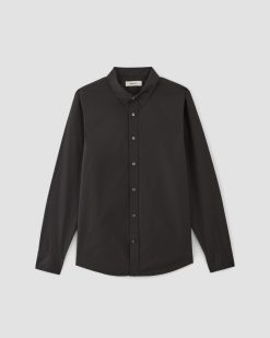 Alternative view of The Supima® Poplin Shirt | Black