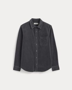 Alternative view of The Classic Shirt in Corduroy | Graphite
