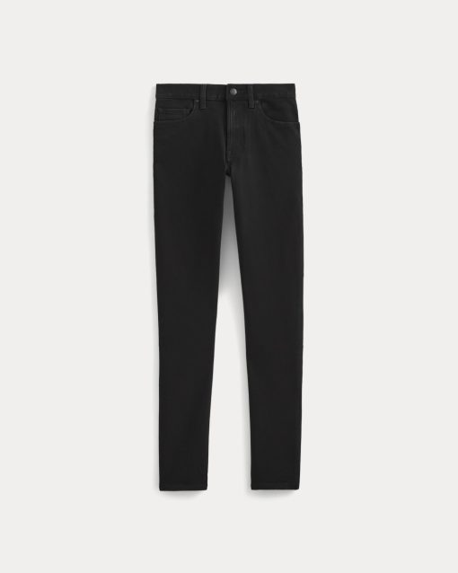 Alternative view of The Slim 4-Way Stretch Organic Jean | Uniform  | Black
