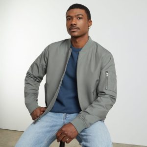 Alternative view of The Bomber Jacket | Uniform | Dark Sage
