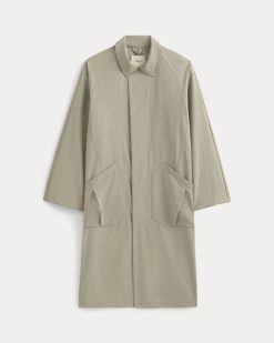 Alternative view of Re:Cycled Nylon Mac Coat | Trench Coat Khaki