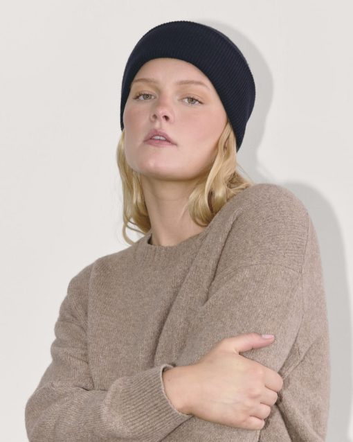 Alternative view of The Cabin Beanie | Navy