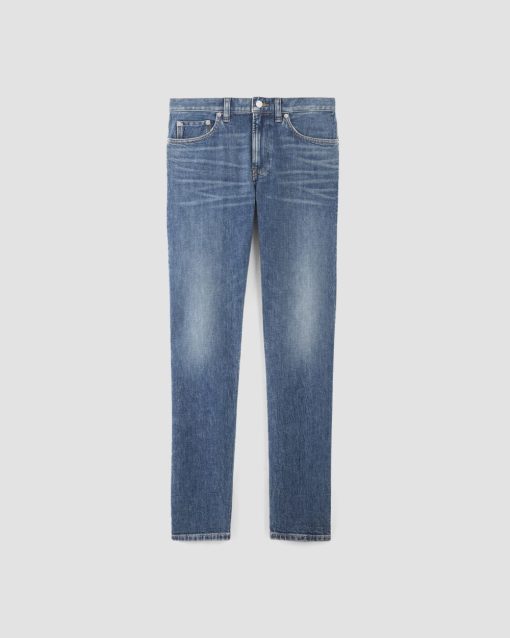 Alternative view of The Selvedge Straight Fit Jean | Inkwell Blue