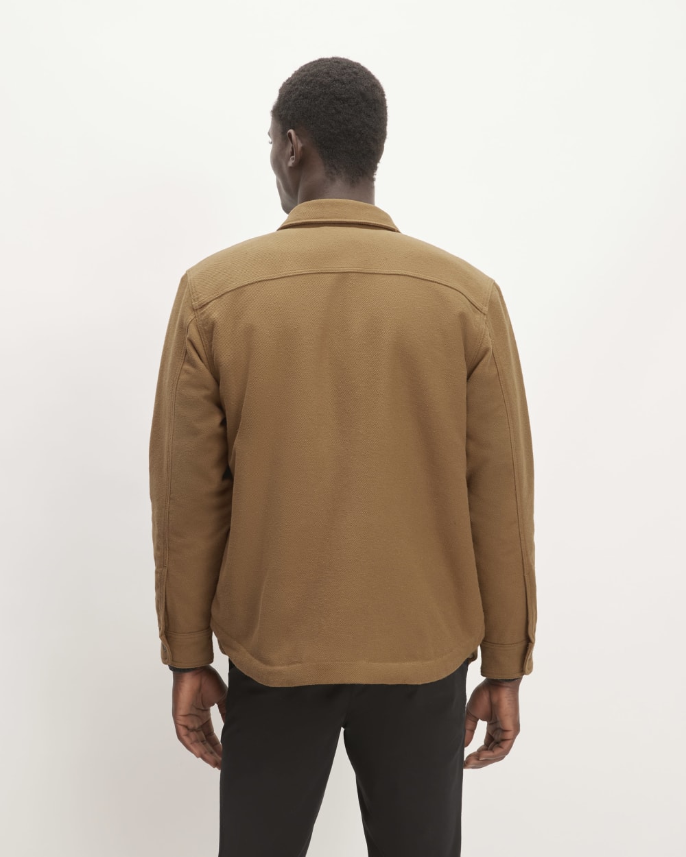 The ReNew Fleece-Lined Heavyweight Overshirt | Toasted Coconut - Image 6