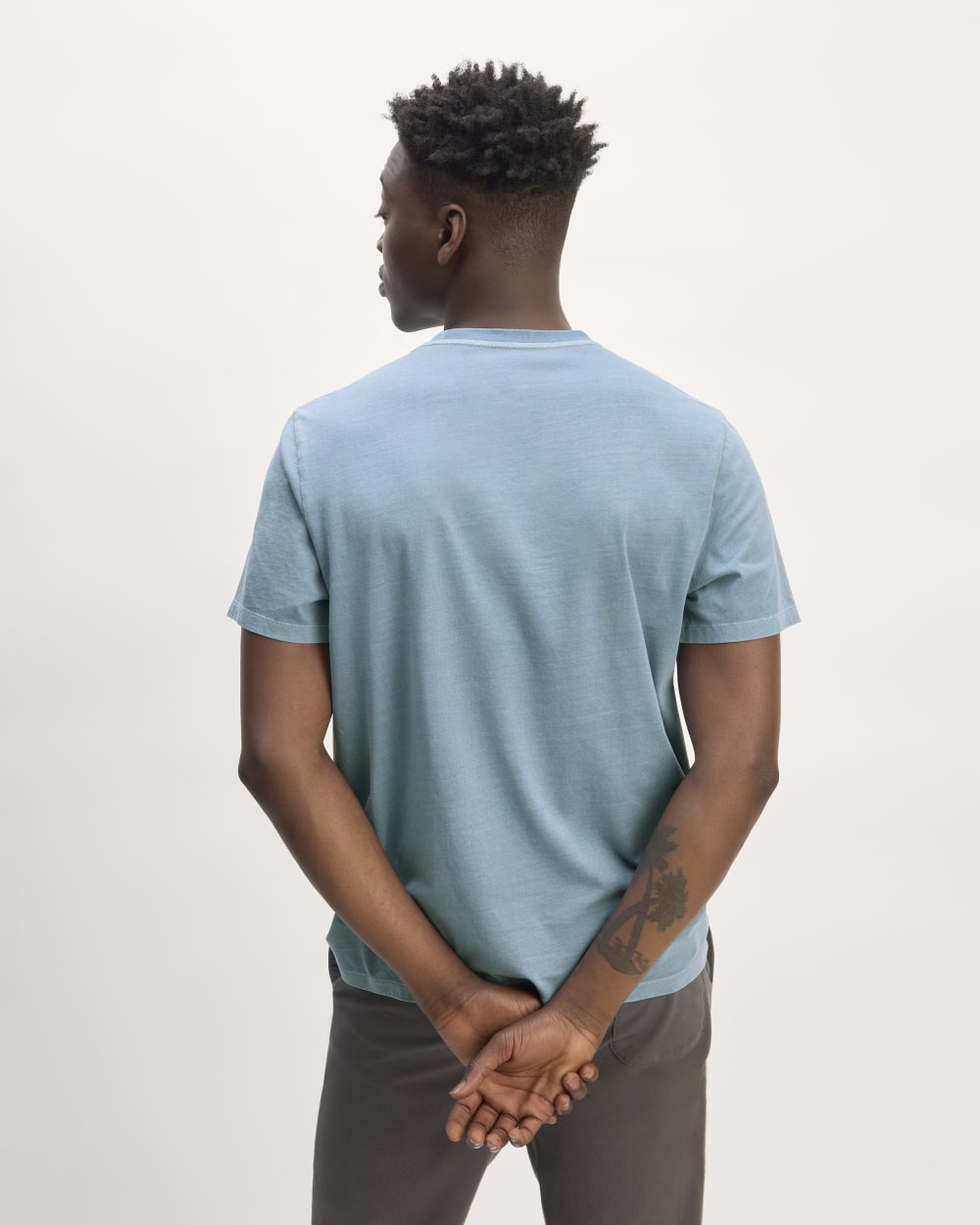 The Essential Organic Garment-Dyed Crew | Spring Lake - Image 4