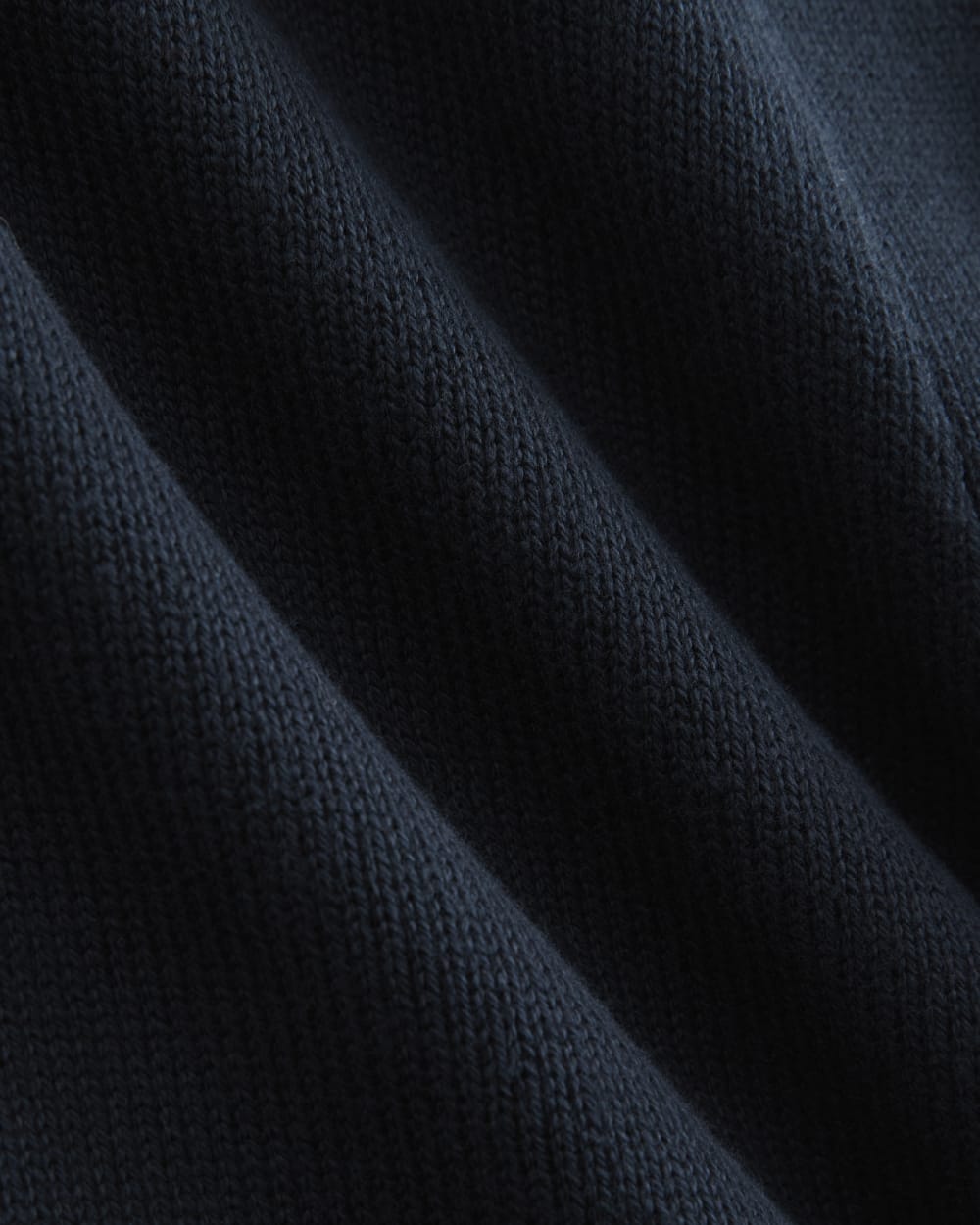 Cropped Cardigan in Everyday Cotton | Deep Navy - Image 6
