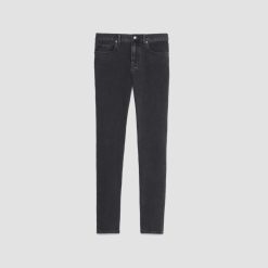 Alternative view of The Skinny 4-Way Stretch Organic Jean | Uniform | Washed Black