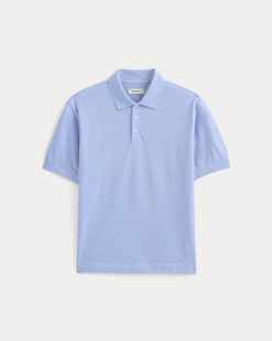 Alternative view of Classic Piqué Polo | Heathered Open Air