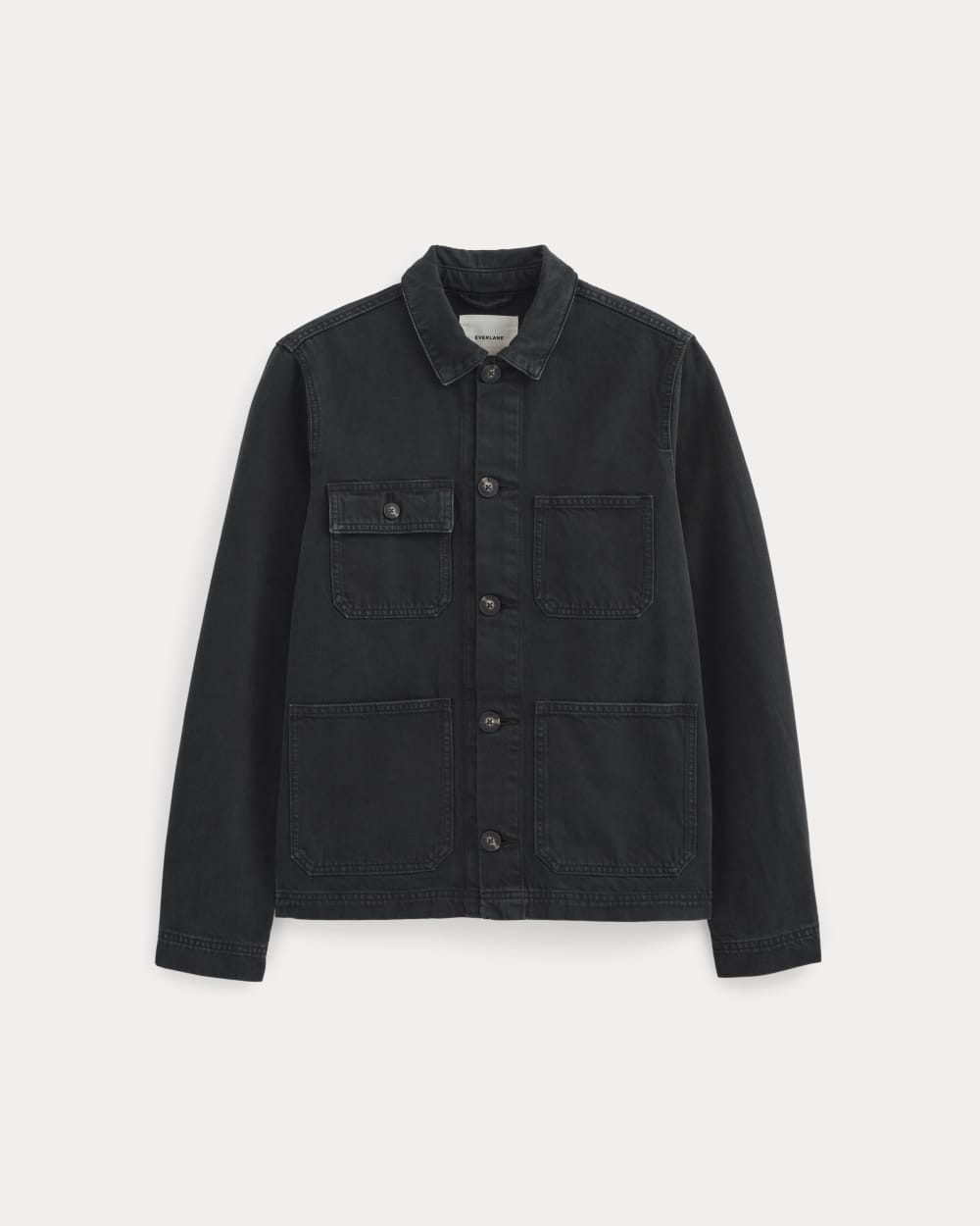 The Denim Utility Jacket | Black - Image 2