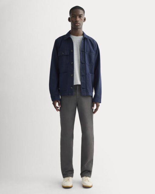 The Transit Chino | Graphite | Straight