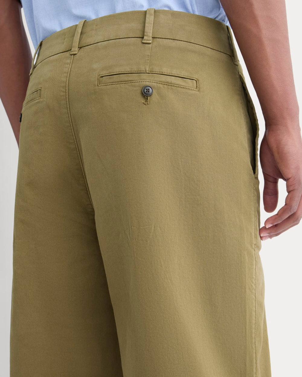 Baggy Chino | Olive | 30L - Image 4