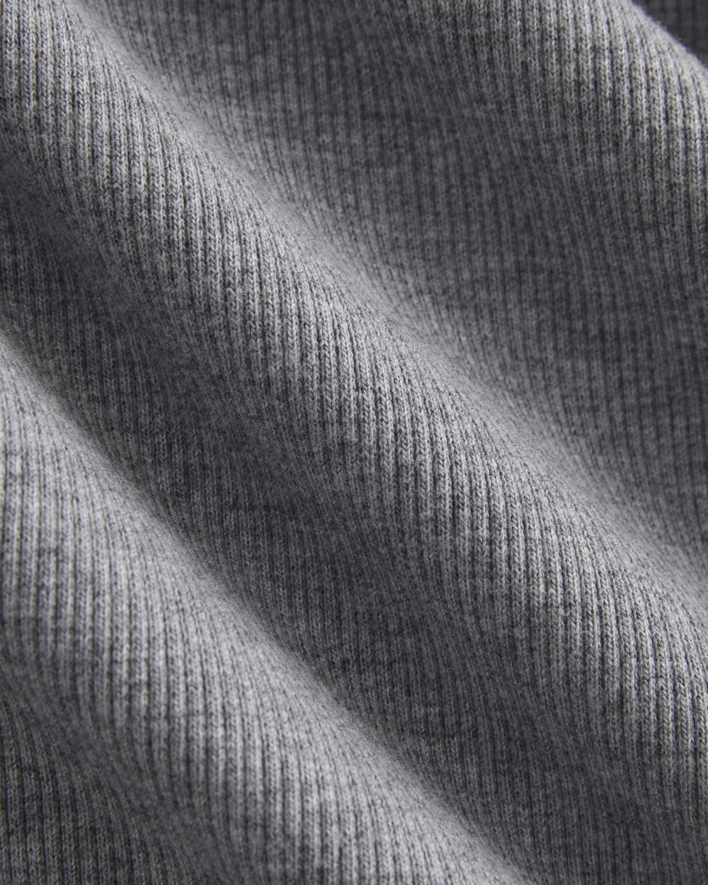 Vintage Rib Henley | Vintage Heather Grey - Image 7