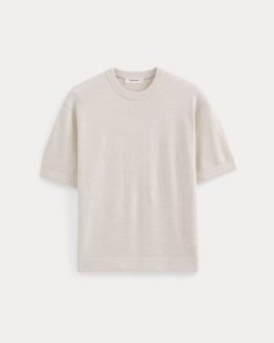 Alternative view of Ultrasoft Sweater Tee | Heathered Oat