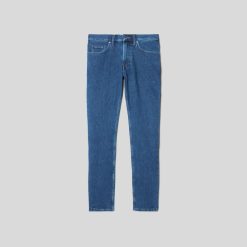 Alternative view of The Slim 4-Way Stretch Organic Jean | Uniform  | Marine