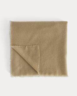 Alternative view of The Cashmere Feather Scarf | Tiger's Eye