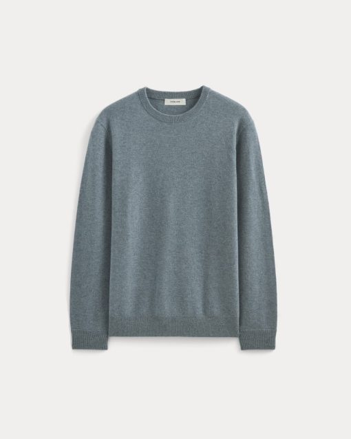 Alternative view of The Cashmere Crew | Denim Blue