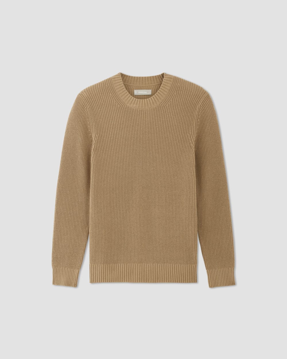 The No-Sweat Ribbed Crew | Tiger's Eye - Image 2