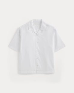 Alternative view of Cropped Resort Shirt | White