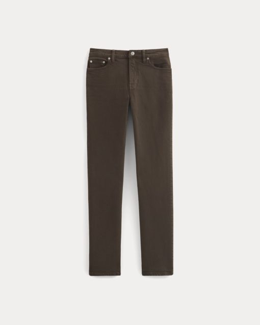 Alternative view of The Organic Cotton Straight-Leg Jean | Coffee Bean