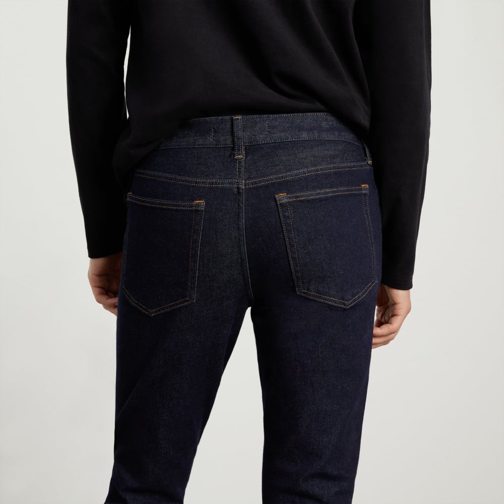 The Slim 4-Way Stretch Organic Jean | Uniform | Medium Indigo - Image 4