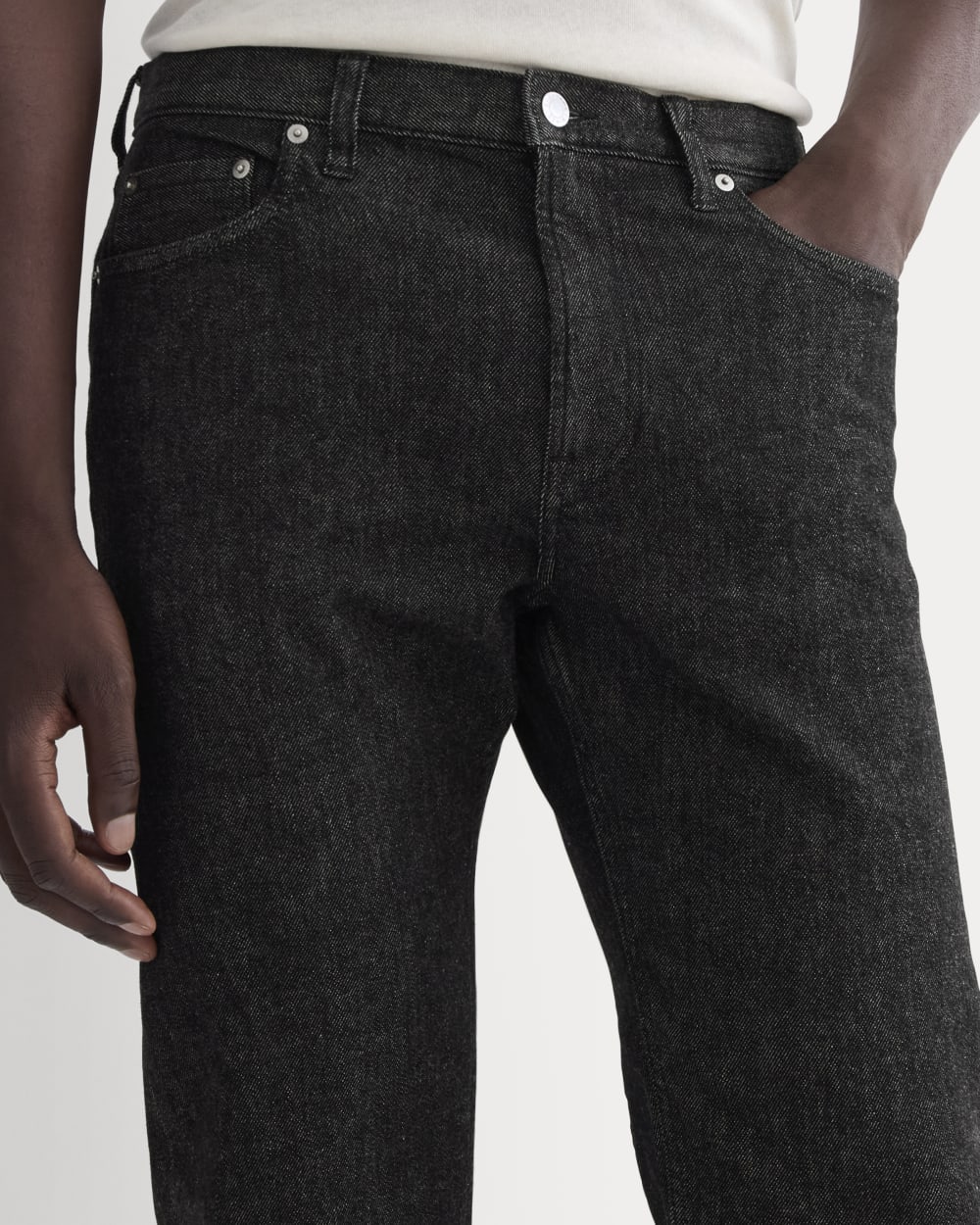 The Selvedge Straight Fit Jean | Black Rinse - Image 4