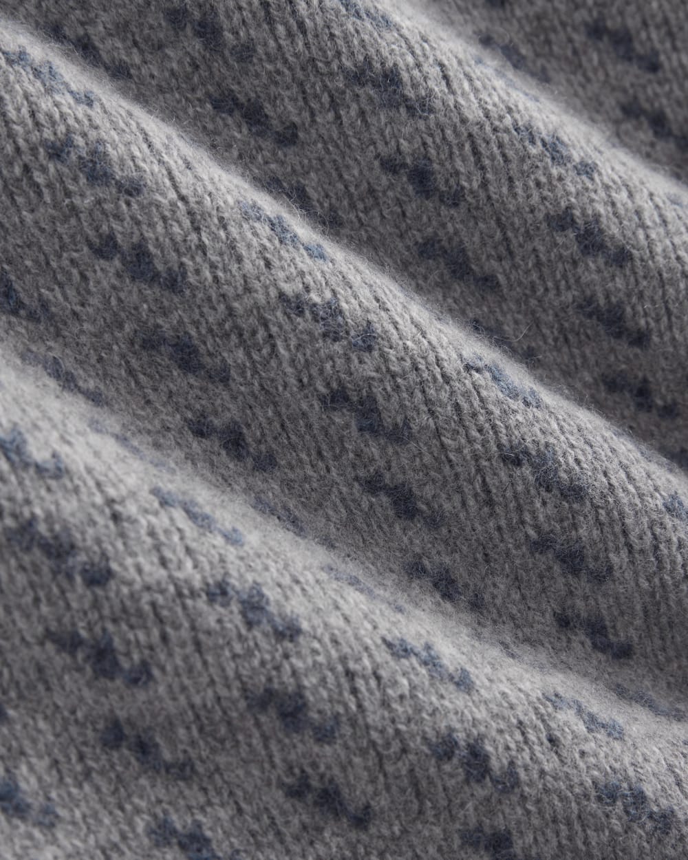 Wool Cashmere Nordic Crew | Vintage Heather Grey - Image 7