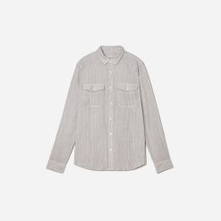 The Long-Sleeve Summer Shirt | Black / White