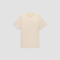 Alternative view of The Premium-Weight Pocket Tee | Uniform | Heathered Cashew