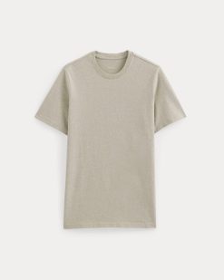 Alternative view of Midweight Tee | Heathered Oatmeal