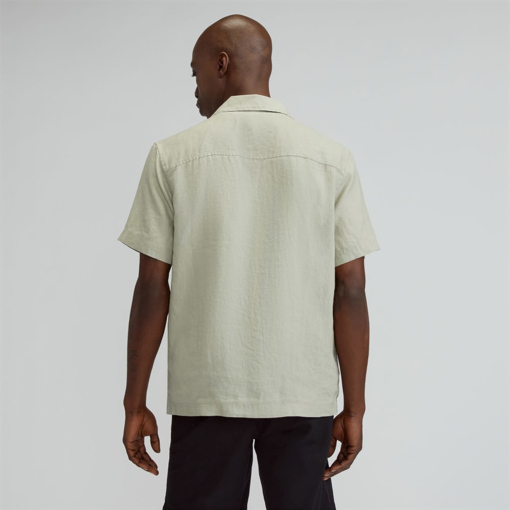 The Resort Shirt in Linen | Seagrass - Image 3