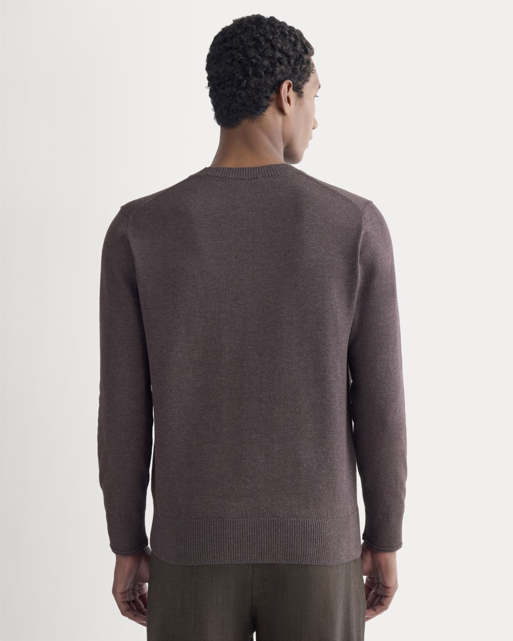 The No-Sweat Sweater | Uniform | Heathered Burgundy - Image 5