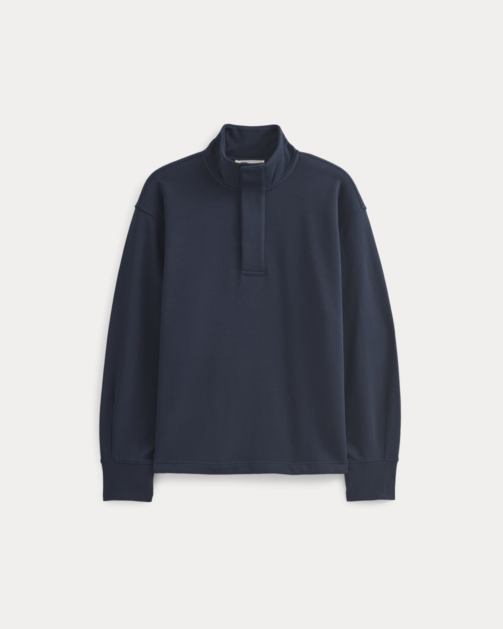 Off-Duty Terry Pullover | Deep Navy - Image 2