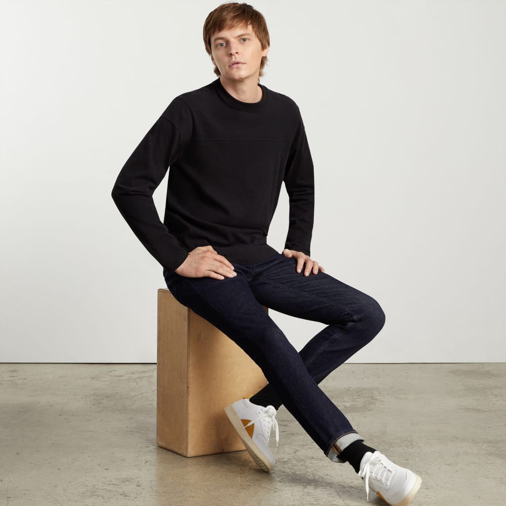 The Slim 4-Way Stretch Organic Jean | Uniform | Medium Indigo - Image 7