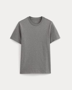 Alternative view of Midweight Tee | Heathered Mid-Grey