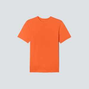 Alternative view of The Premium-Weight Crew | Uniform | Safety Orange