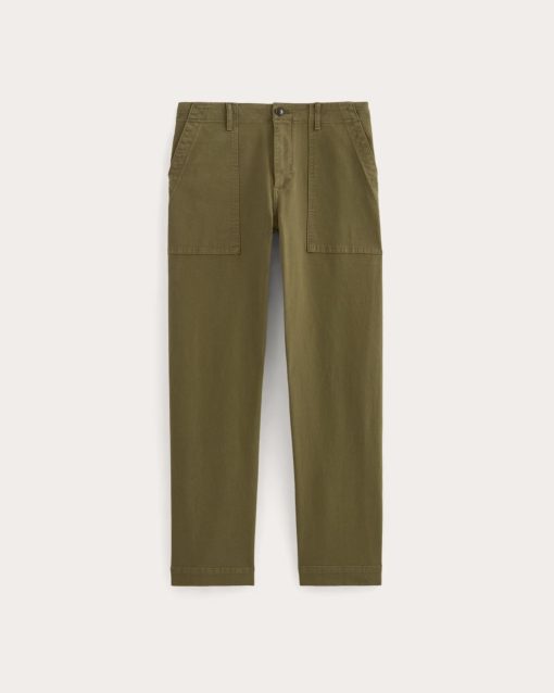 Alternative view of The Canvas Relaxed Pant | Olive